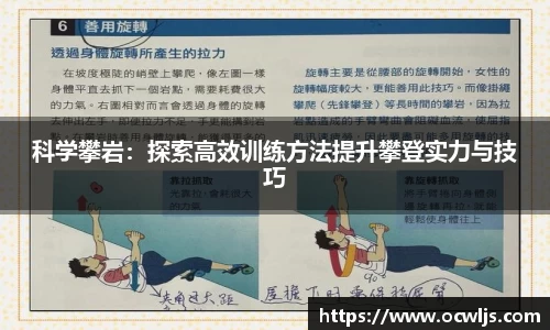 科学攀岩：探索高效训练方法提升攀登实力与技巧
